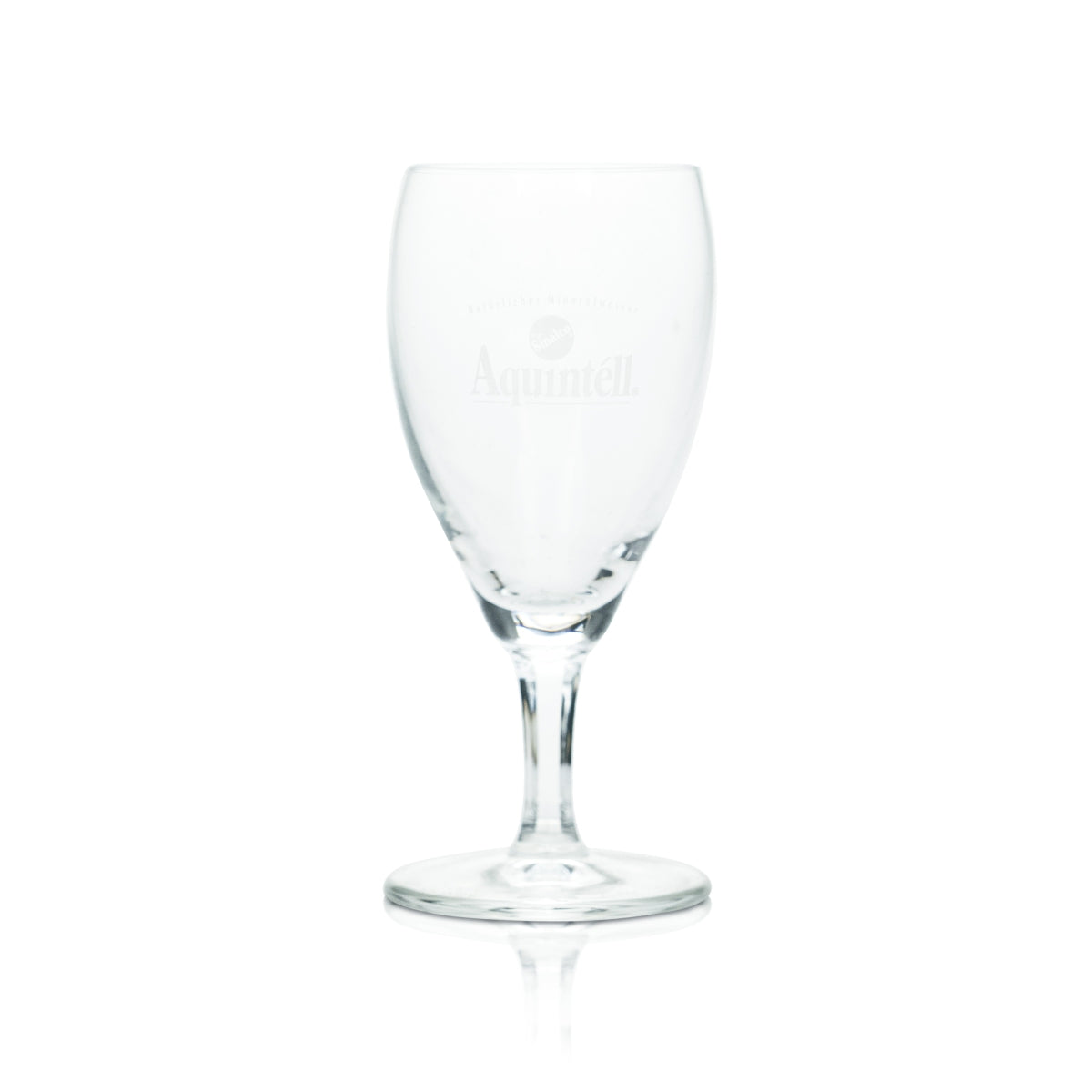 6x Sinalco Aquintell Wasser Glas 0,19l Stiel Kelch Gläser Sprudel Mineralwasser – Ansicht 2