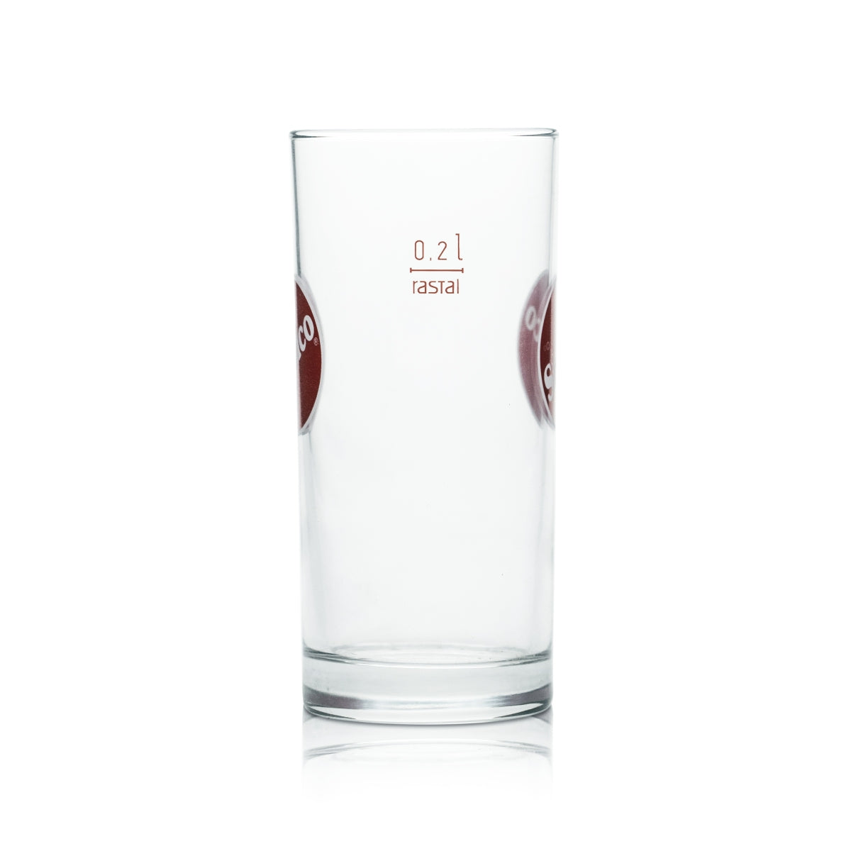 6x Sinalco Glas 0,2l Limo Softdrink Gläser Becher Tumbler Stange Cola Mix Gastro – Ansicht 3