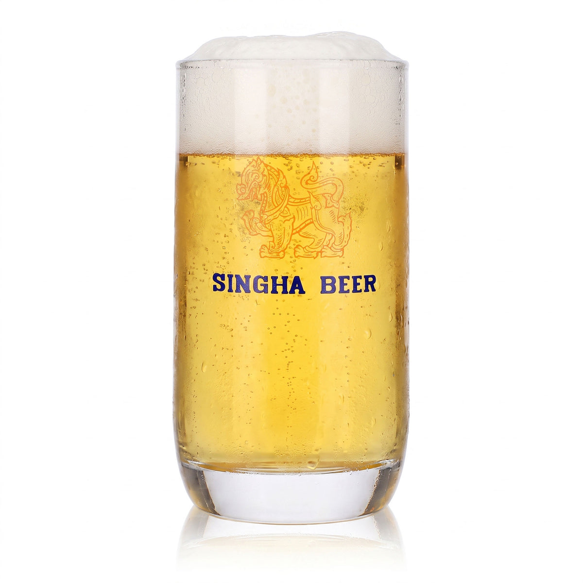 6x Singha Bier Glas 0,3l Biergläser Singha Beer Bierglas Willibecher (6er Set) – Ansicht 2