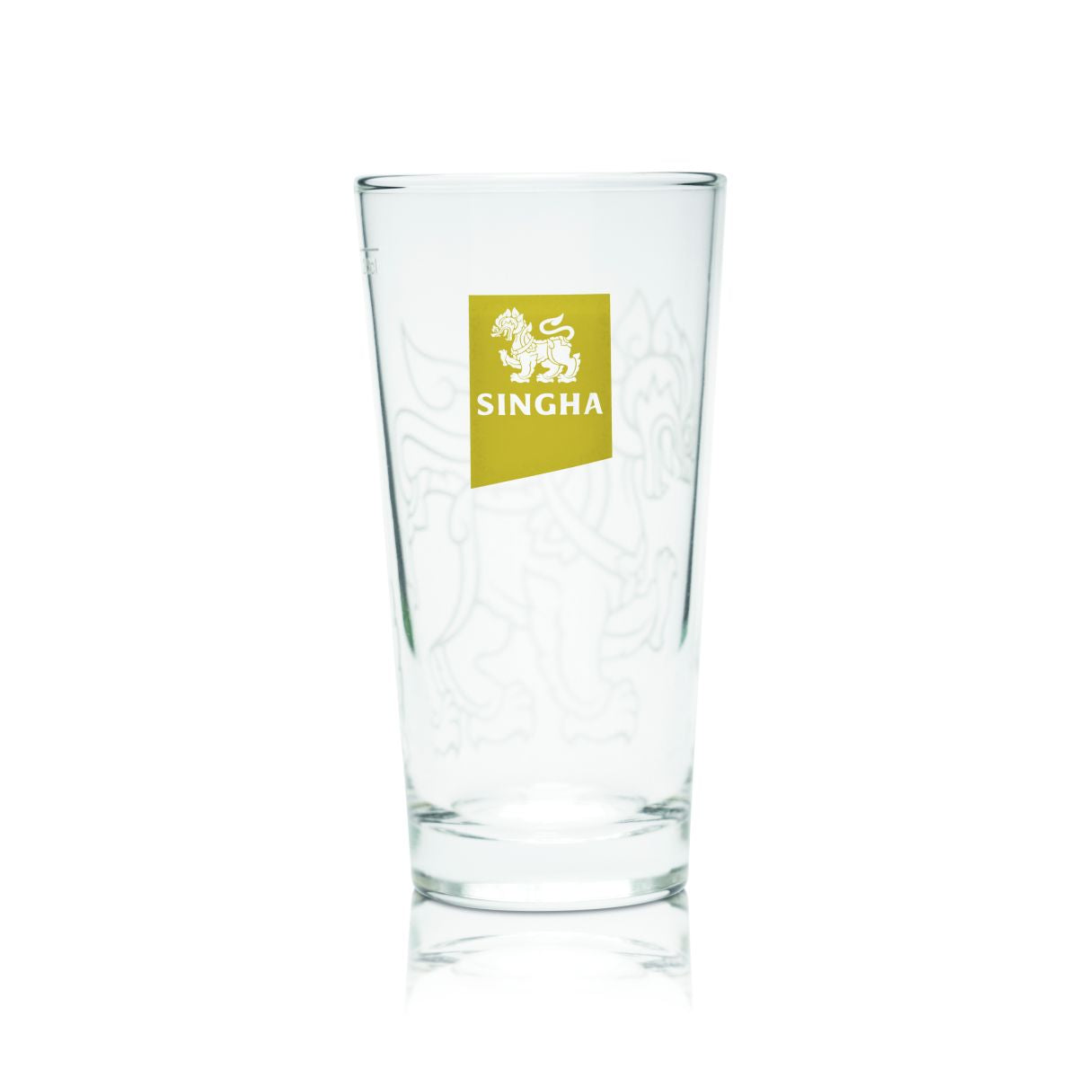 6x Singha Bierglas 0,25l Willi Becher Gläser Lagerbier Pint Gläserset Thailand – Ansicht 2