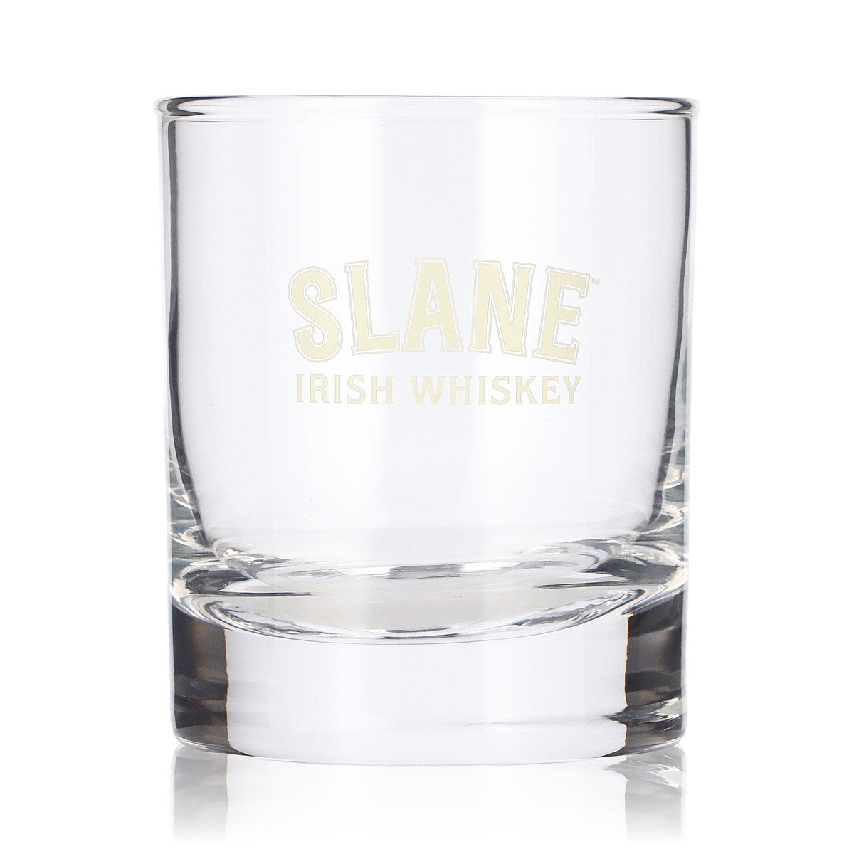 6x Slane Whiskey Glas 0,2l Tumbler Gelbes Logo Rocks Whiskyglas – Ansicht 2