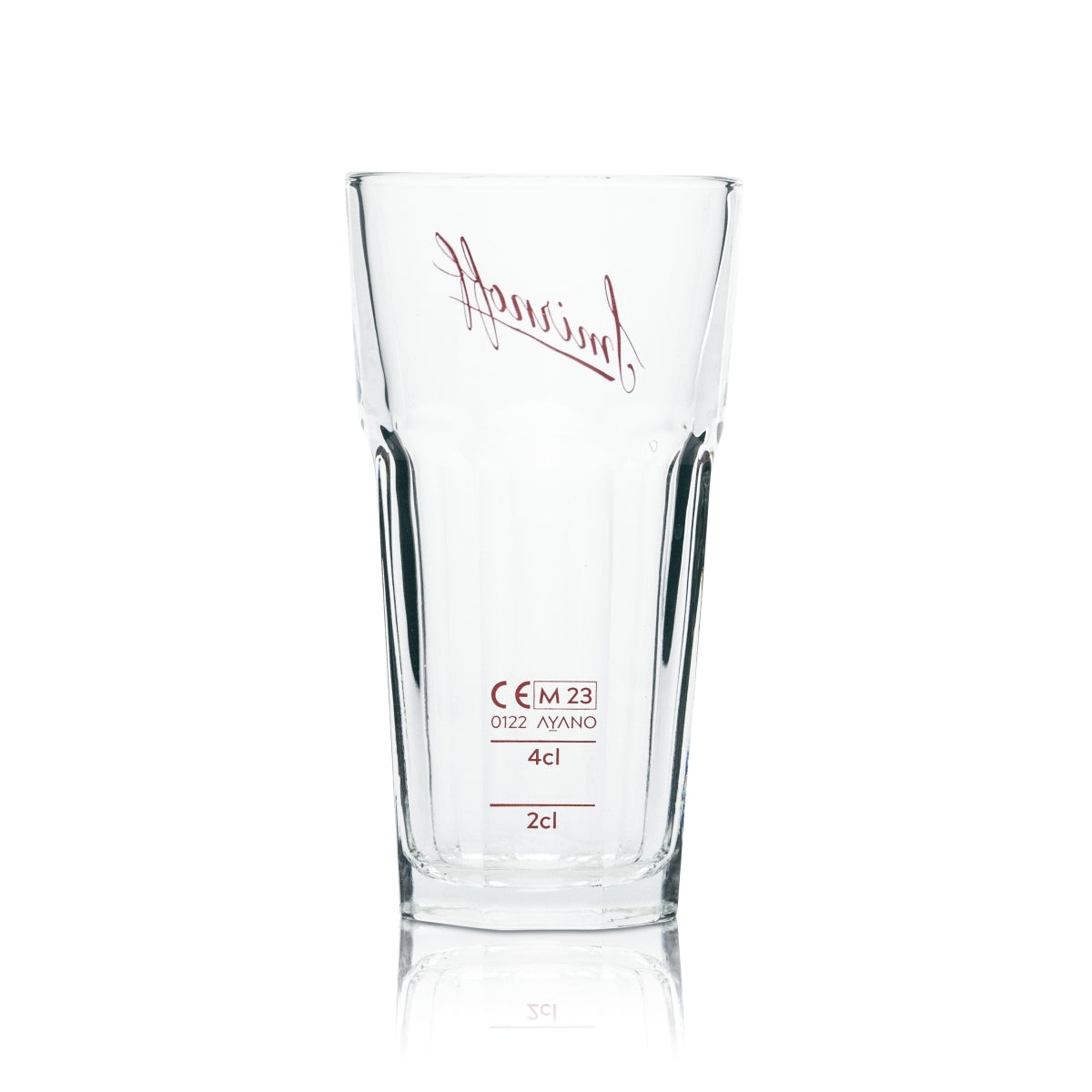 6x Smirnoff Longdrinkglas 0,25l Kontur Becher Gläser Cocktail Vodka Gastro Club – Ansicht 3