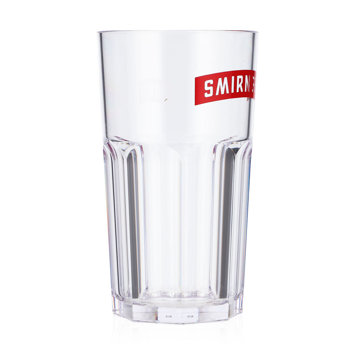 6x Smirnoff Vodka MehrwegbecherPartybecher Acryl/Kunststoff rotes Logo – Ansicht 3