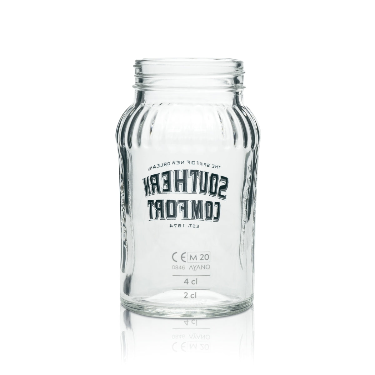 6x Southern Comfort Whiskey Glas Mason Jar 330ml Schraubverschluß Gläser Longdrink – Ansicht 3