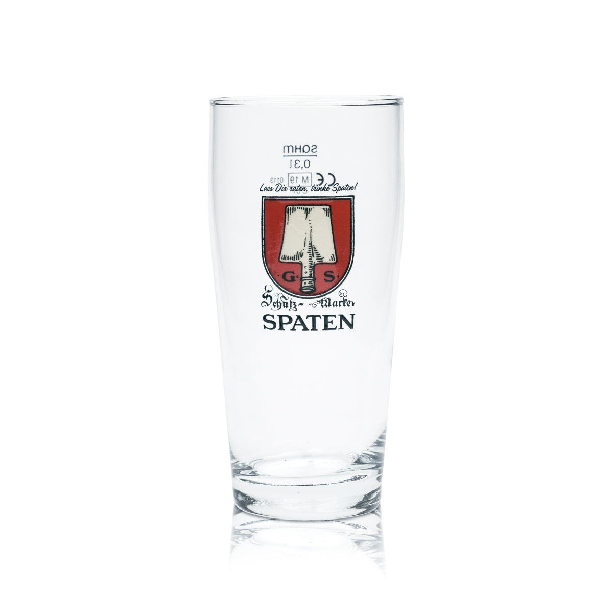 6x Spaten Bier Glas 0,3l Becher Willi Gläser Brauerei Tumbler Löwen Wappen Beer – Ansicht 3