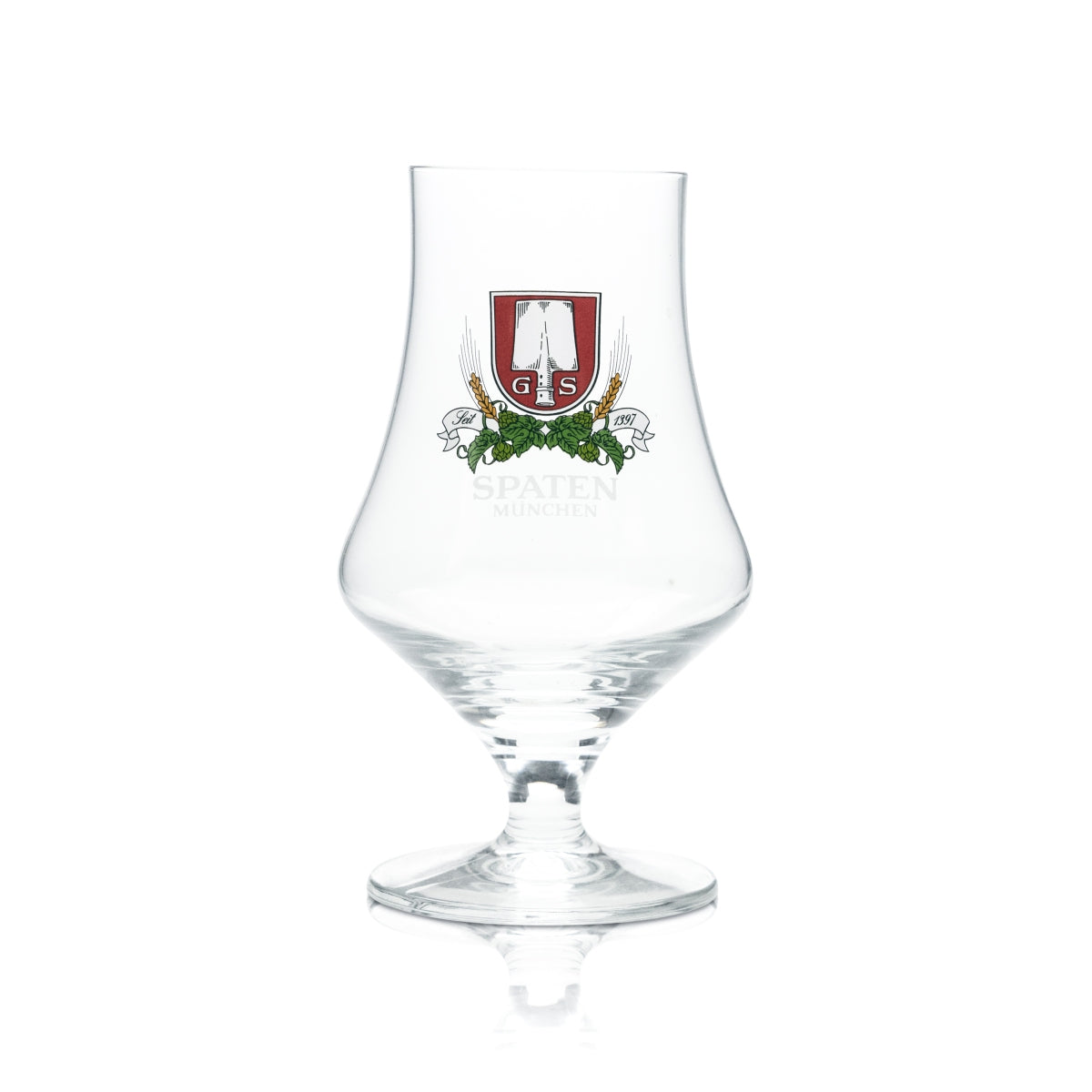 6x Spaten Glas 0,4l Bier Tulpe Pokal Kelch Cup Gläser Brauerei Bayern Gastro Bar – Ansicht 2
