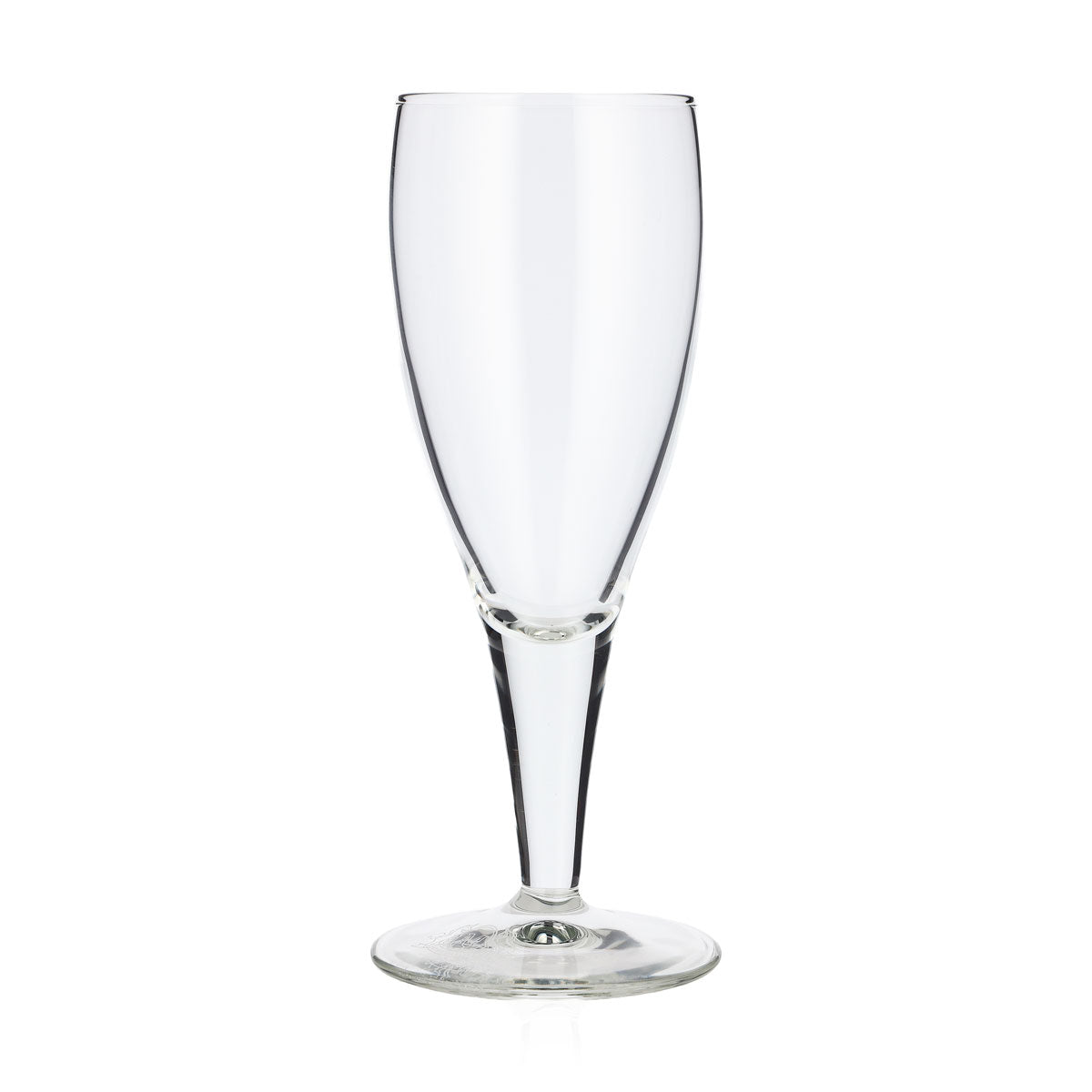 6x St. Michaelis Wasser Glas 0,16l Pokal Logo am Fuß (6er Set) – Ansicht 3