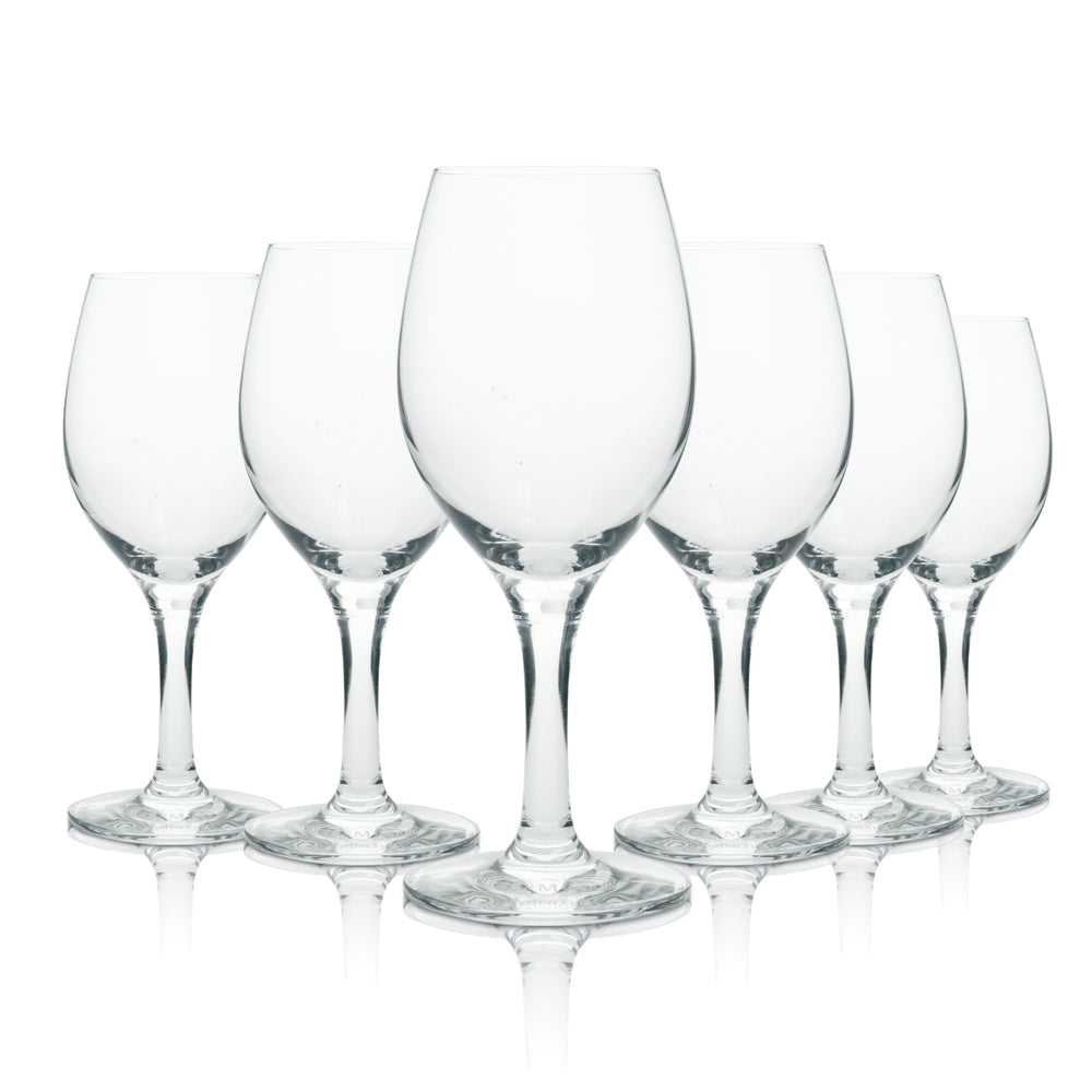 6x St. Michaelis Wasser Glas Kelch 0,2l Rastal