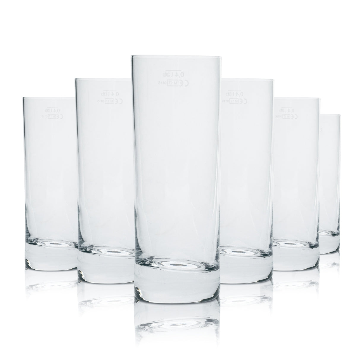 6x Stölzle Glas 0,4l Tumbler Highball Longdrink Wasser Soda Gläser New York Bar