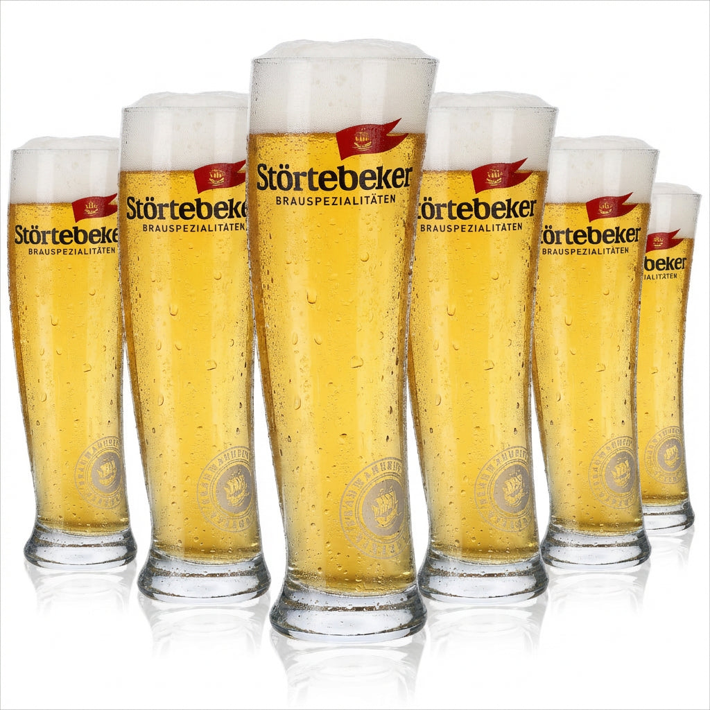 6x Störtebeker Segelglas Bierglas 0,3l Sydney Design Craft Beer Gläser Set