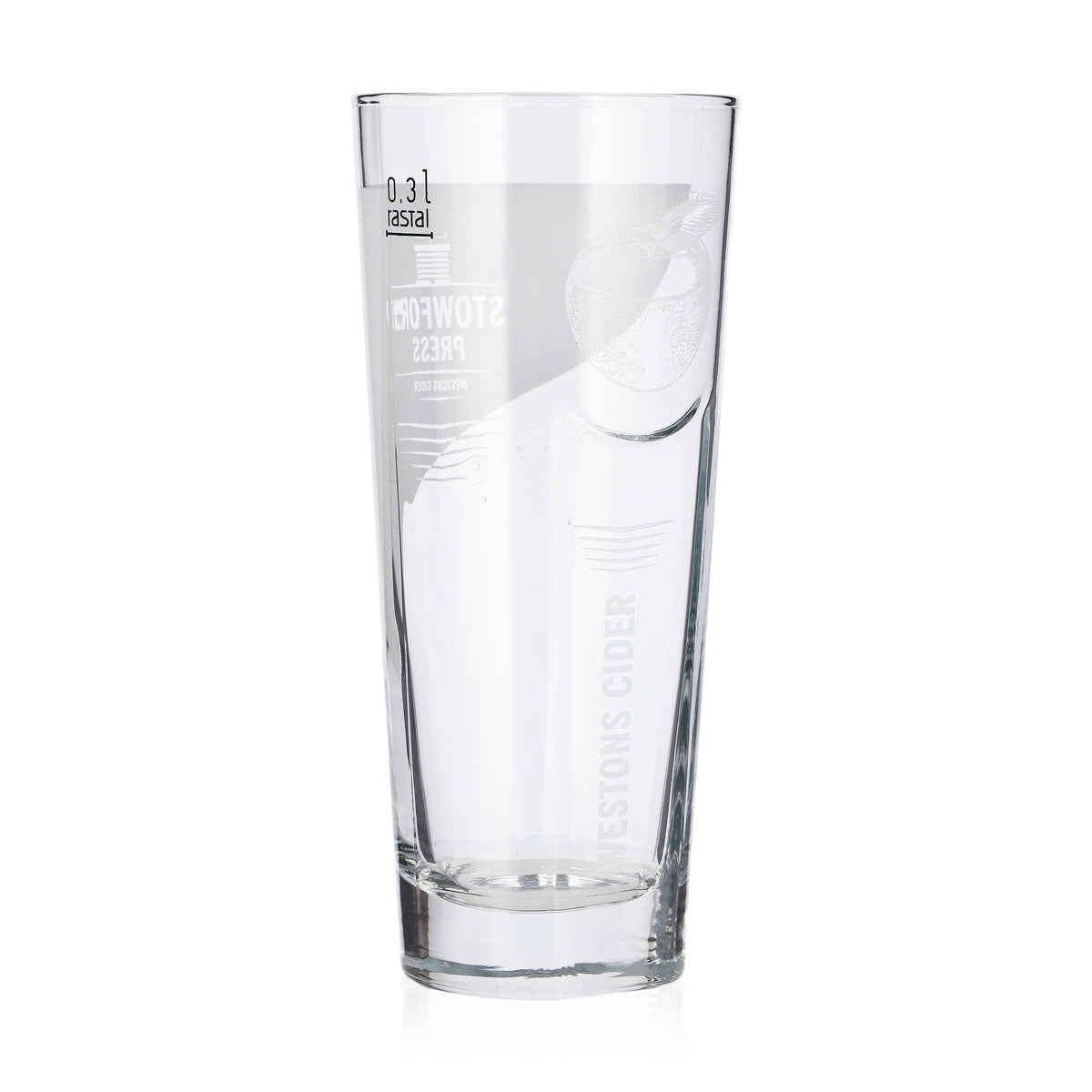 6x Stowford Glas 300ml-399ml Cider 0,3l Longdrink Relief rastal – Ansicht 4