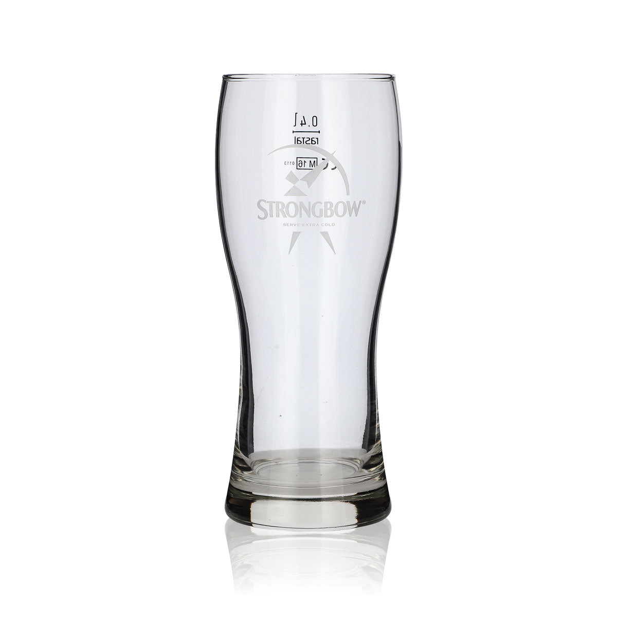 6x Strongbow Cider Glas Cidergläser Gläser 0,4l Becher schwerer Fuß – Ansicht 2