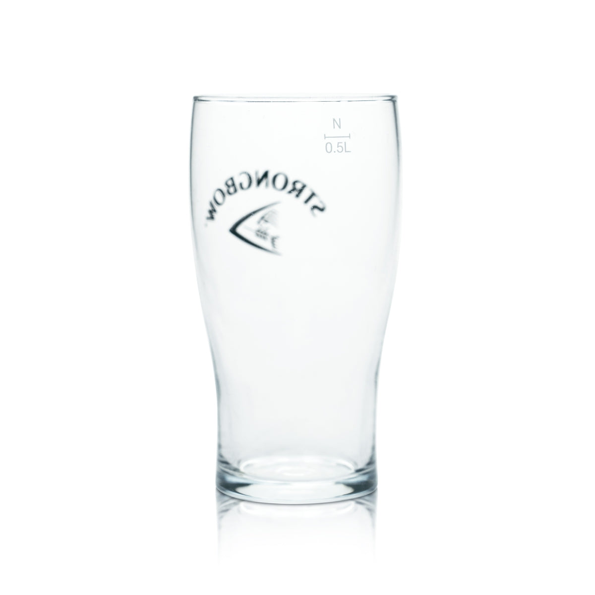 6x Strongbow Glas 0,5l Pint Pokal Becher Cider Gläser Apfel Bier Brauerei Gastro – Ansicht 3