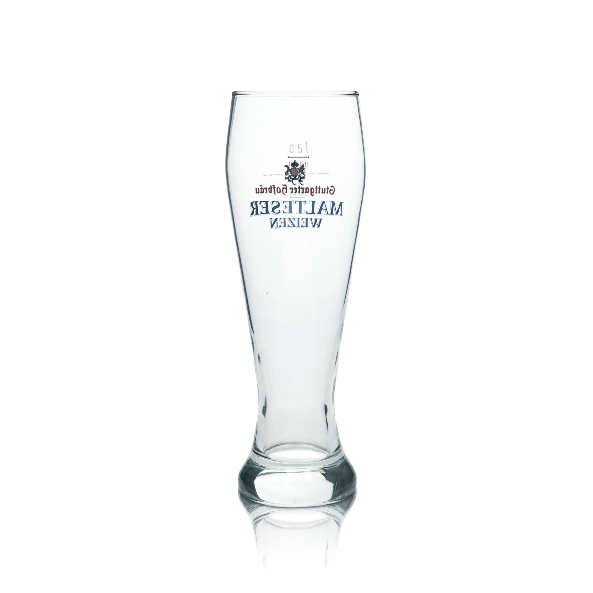 6x Stuttgarter Hofbräu Bier Glas 0,5l Malteser Weizen Sahm Weißbier Gläser Brauerei – Ansicht 3