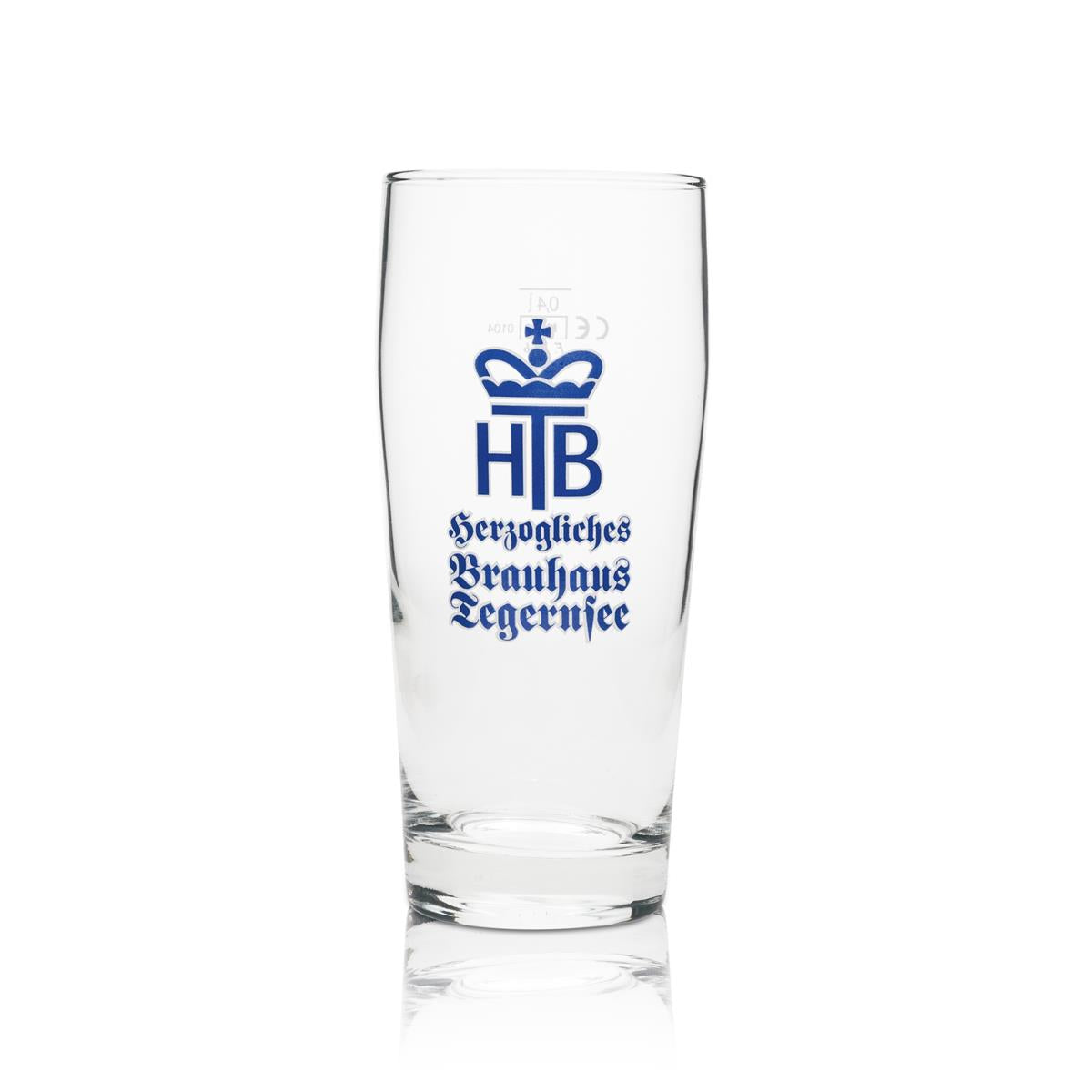 6x Tegernsee Bier Glas Willybecher 0,4l HB – Ansicht 2