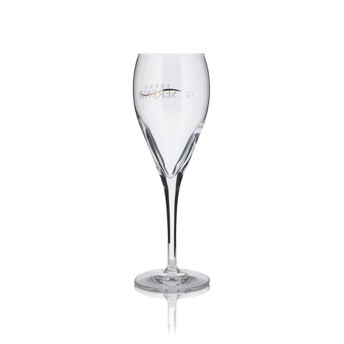 6x Terra Serena Glas 0,16l Champagner Flöte Stielglas Sekt Secco Gläser Set – Ansicht 3
