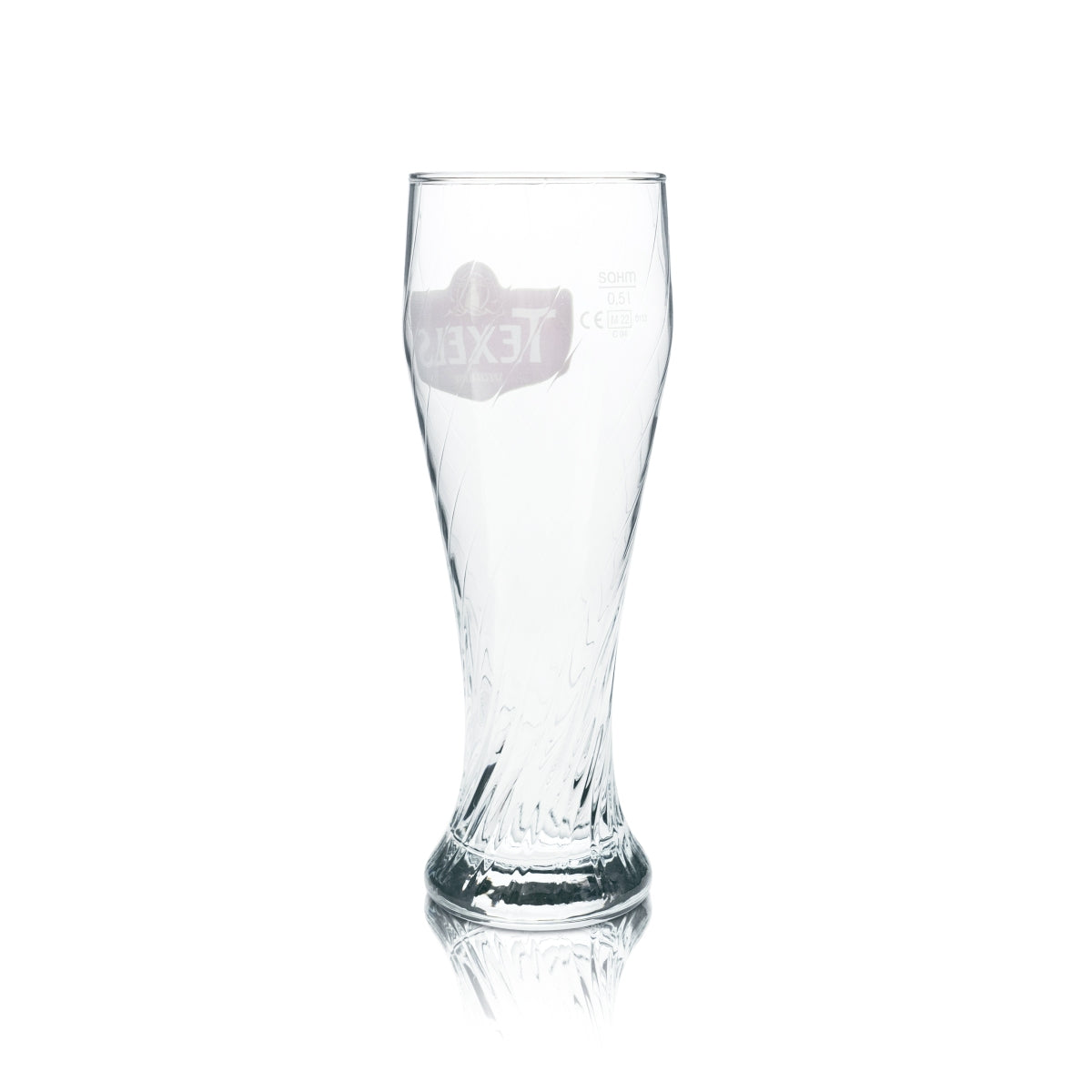 6x Texels Weißbierglas 0,5l Weizen Hefe Kontur Gläser Gastro Bar Kneipe Beer BEL – Ansicht 3