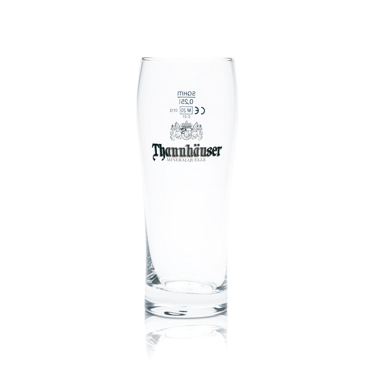 6x Thannhäuser Bier Glas 0,25l Willi Becher Radler Mineralquelle Gläser Tumbler – Ansicht 2