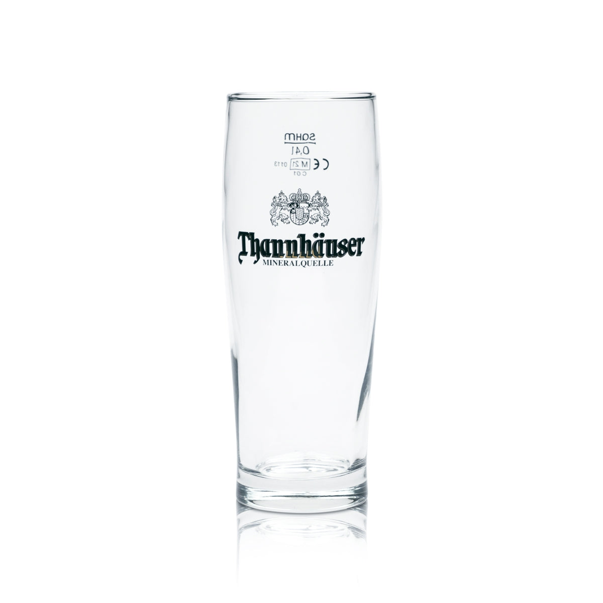 6x Thannhäuser Glas 0,4l Willi Becher THM Radler Bier Cup Gläser Mineralquelle – Ansicht 2