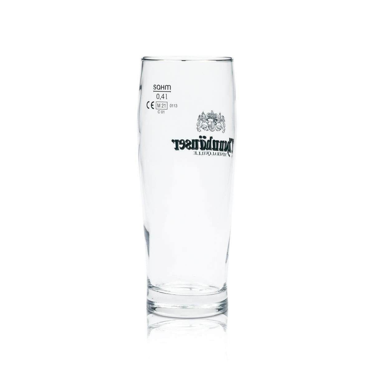 6x Thannhäuser Glas 0,4l Willi Becher THM Radler Bier Cup Gläser Mineralquelle – Ansicht 3