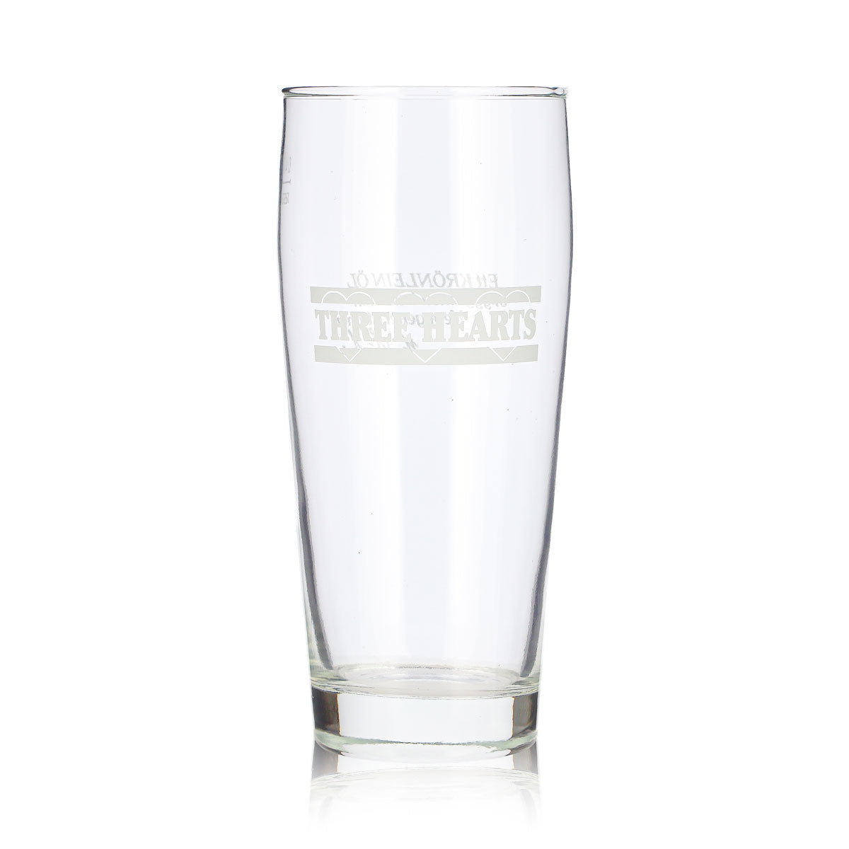 6x Three Hearts Bier Glas 0,4l Becher Rastal Willi Bierglas Bierkrug (6er Set) – Ansicht 2