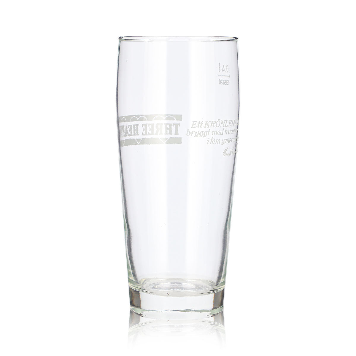 6x Three Hearts Bier Glas 0,4l Becher Rastal Willi Bierglas Bierkrug (6er Set) – Ansicht 4