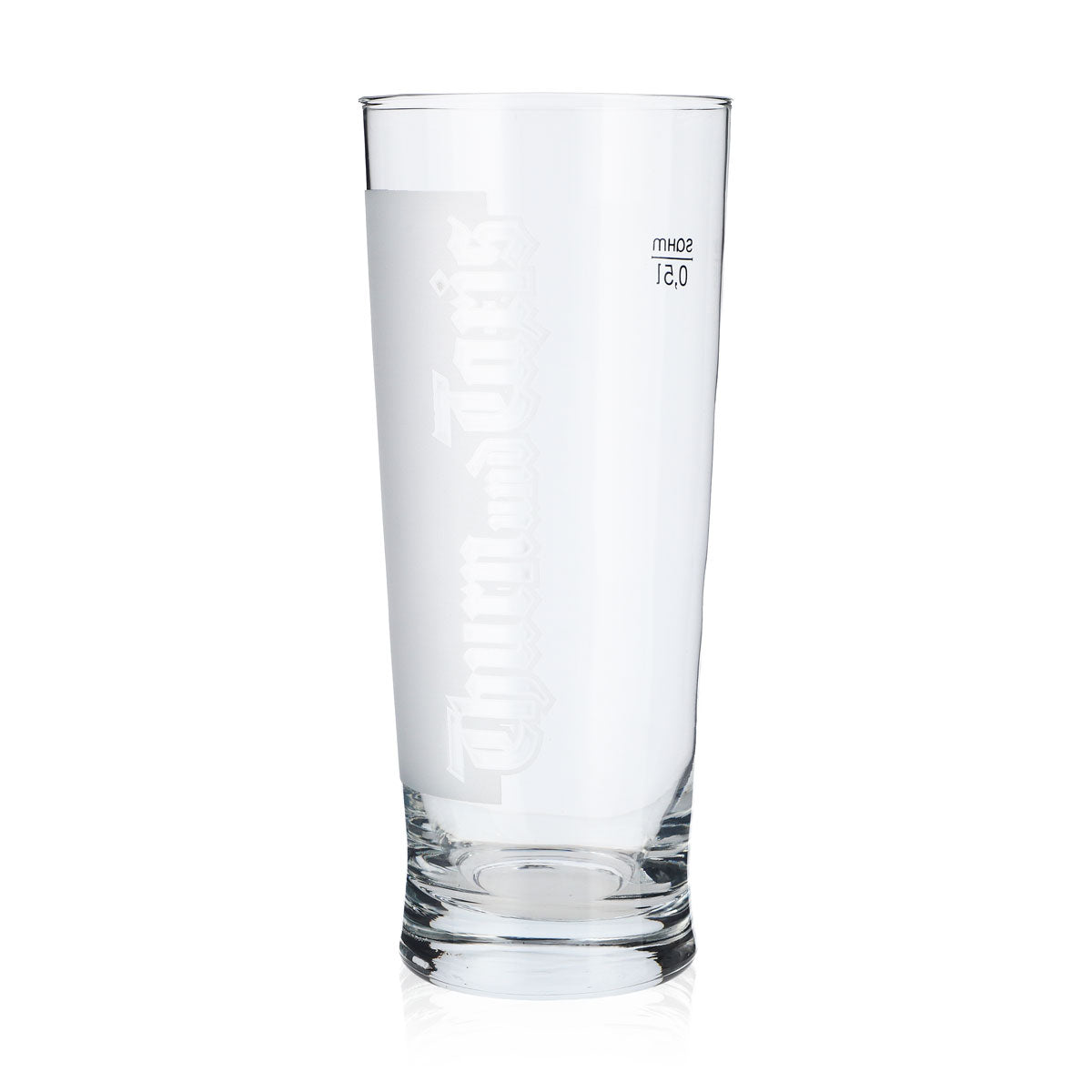 6x Thurn & Taxis Bier Glas Becher 0,5l Biergläser Bierbecher Logo vertikal – Ansicht 3