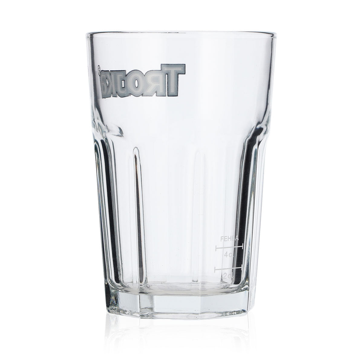 6x Trojka Vodka Glas Gläser 0,35l Tumbler im Relief Longdrinkglas 2cl 4cl – Ansicht 4