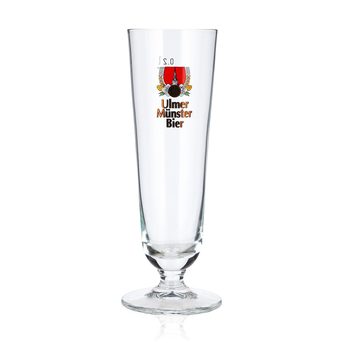 6x Ulmer Münster Bier Bier Glas 0,2l Pokal Rastal (6er Set) – Ansicht 2