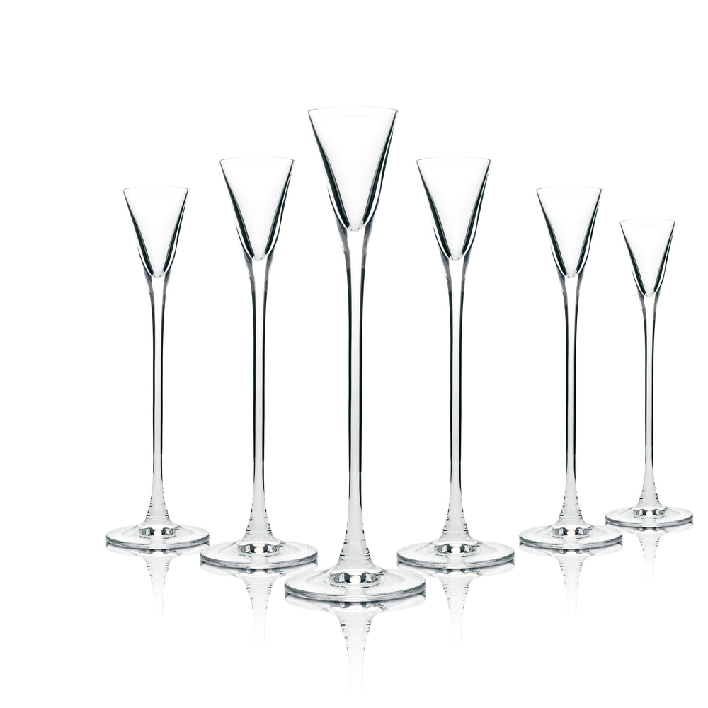 6x Underberg Glas 2cl Stielglas Design Digestif Schnapsgläser Edle Sonderedition