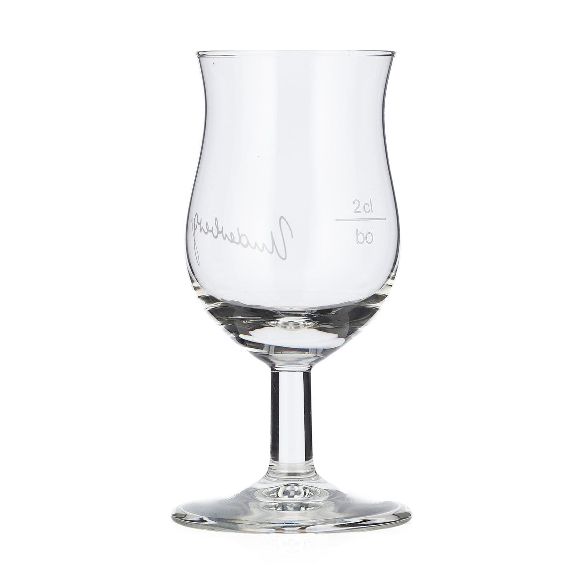 6x Underberg Likör Glas Schnapsglas 2cl weißes Logo Shotglas (6er Set) – Ansicht 4