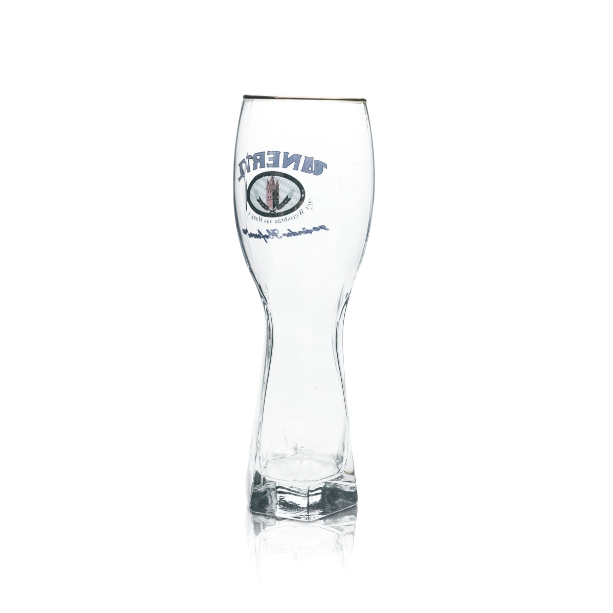 6x Unertl Weißbierglas 0,5l Hefe Weizen Kontur Gläser Bayern Brauerei Gastro Bar – Ansicht 3