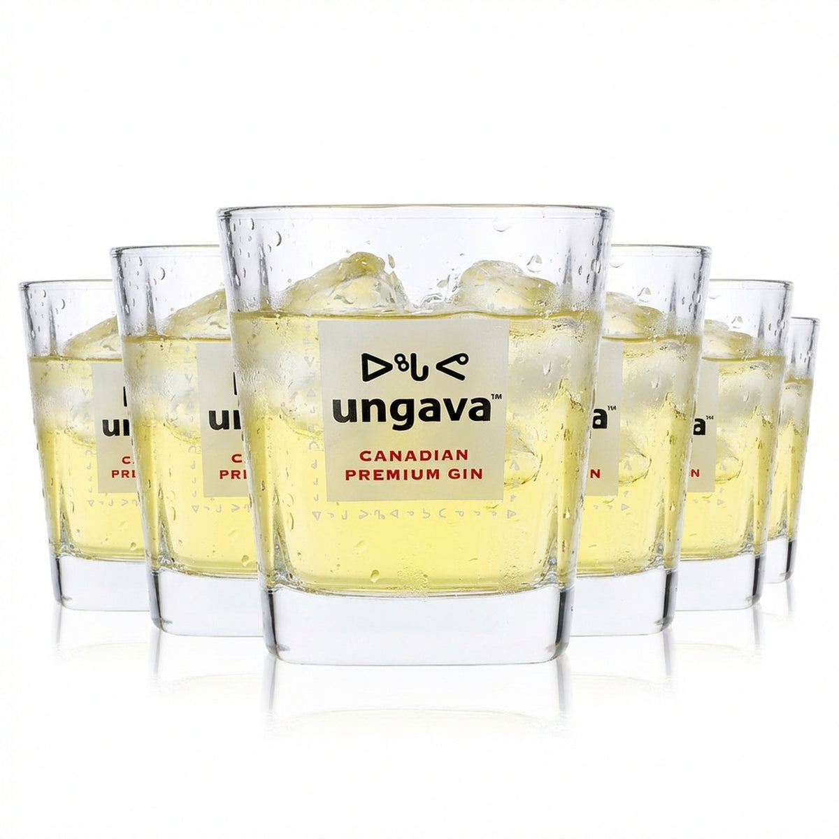 6x Ungava Gin Glas Gingläser Gin Tonic Gläser 0,3l Tumbler