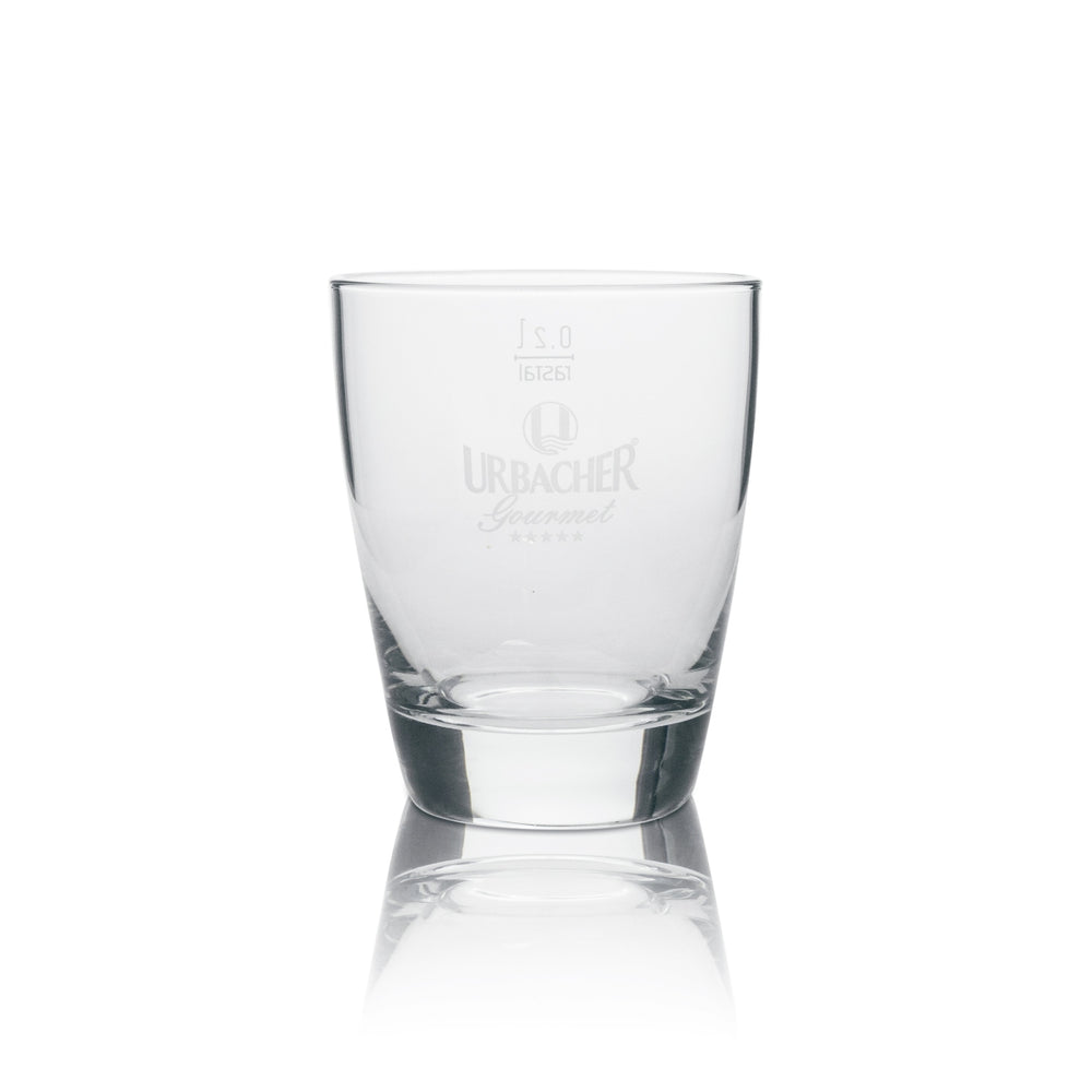 6x Urbacher Wasser Glas Tumbler 0,2l