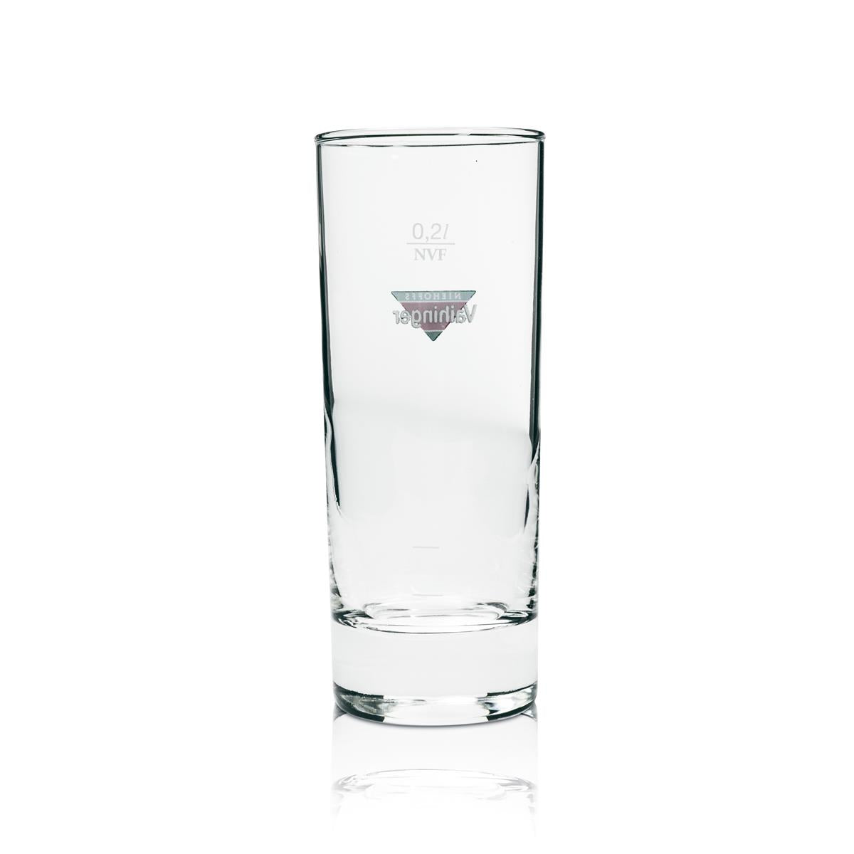 6x Vaihinger Saft Glas 0,2l länglich – Ansicht 3