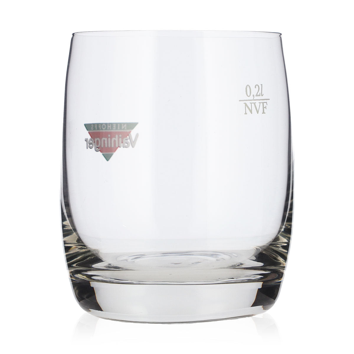 6x Vaihinger Saft Glas Tumbler 0,2l Farbiges Logo Bistro Becher NVF (6er Set) – Ansicht 4