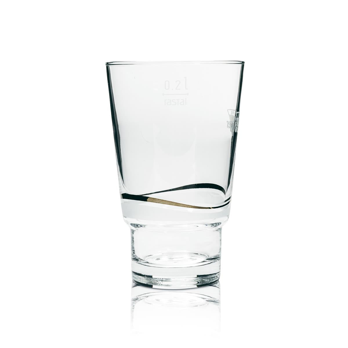 6x Vaihinger Saft Glas Tumbler 0,2l stapelbar Sahm – Ansicht 3