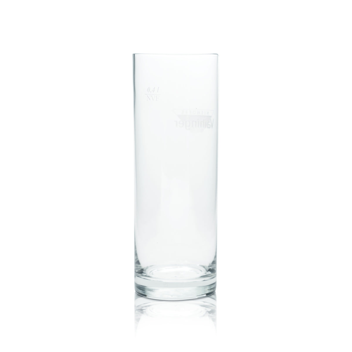 6x Vaihinger Saft Wasser Glas 0,4l Becher Stange Rund Gläser Gastro Longdrink – Ansicht 3