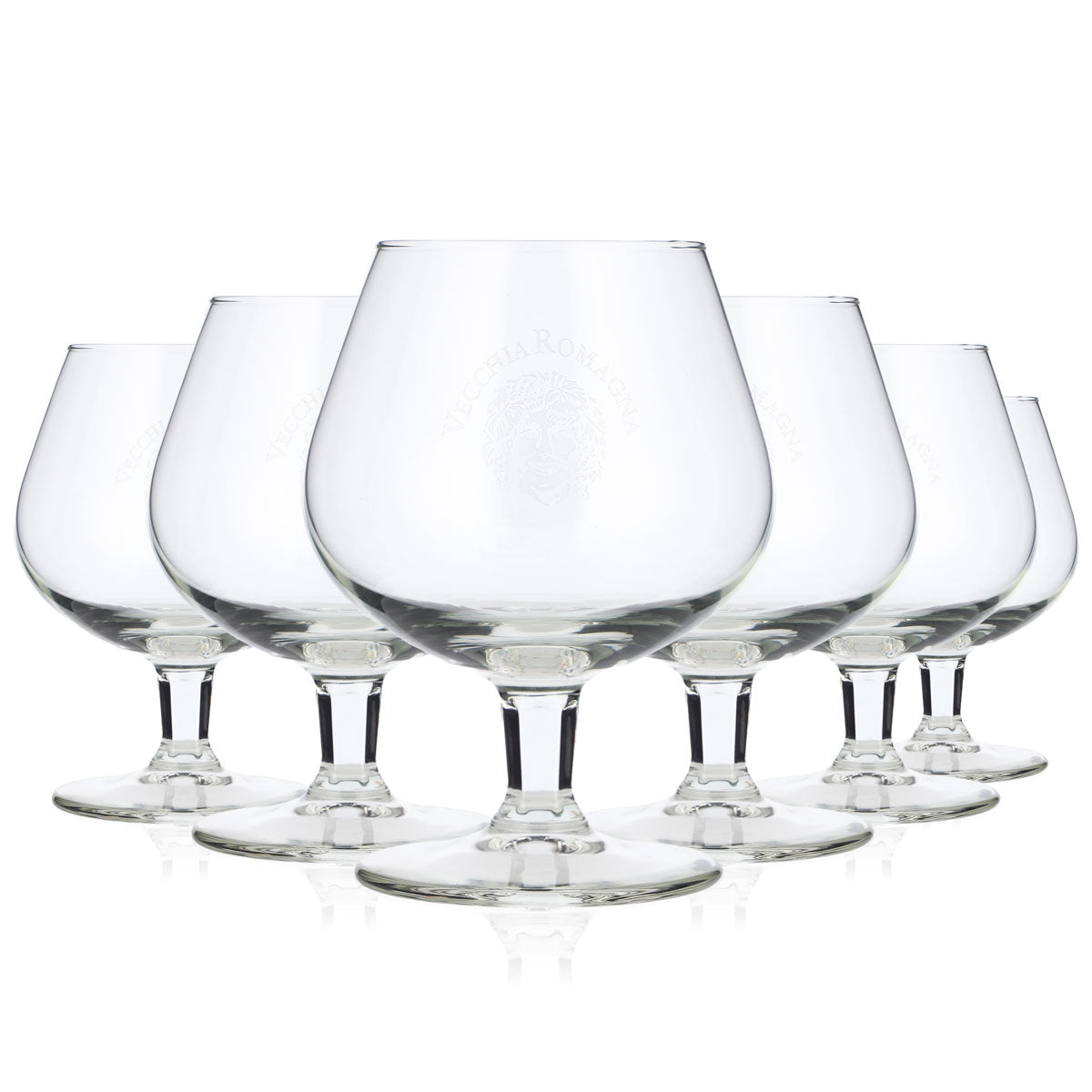 6x Vecchia Romagna Weinbrand Glas 0,25l Schwenker Durobor (6er Set)