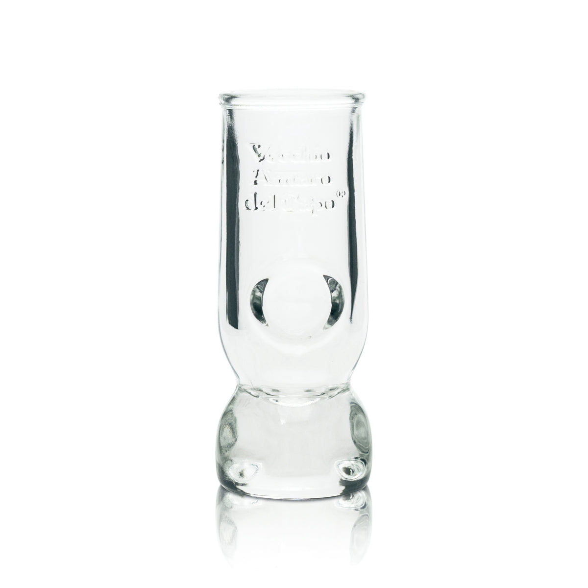 6x Veccio Amaro del Capo Glas 4cl Shot Gläser Relief Druck Schnaps Kurze Stamper – Ansicht 2