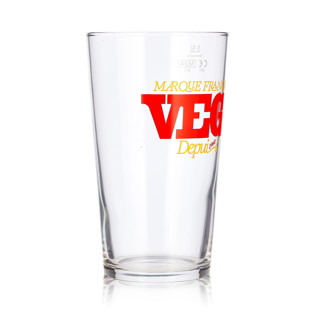 6x Vega Bier Glas 0,5l Becher Bierglas Willibecher Bierkrug Seidel (6er Set) – Ansicht 3