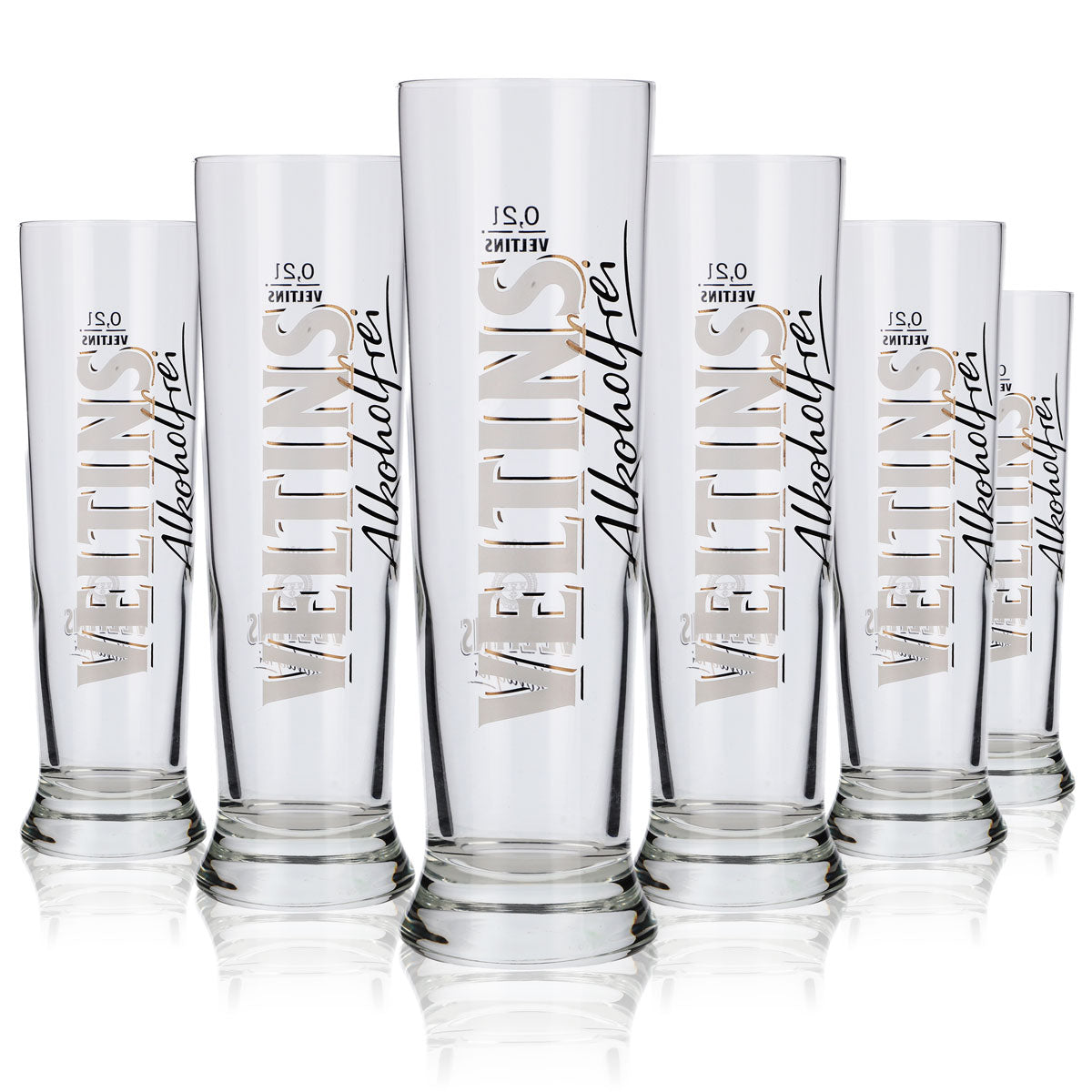 6x Veltins Bier Glas Bierglas Gläser 0,2l Becher/Pokal "alkoholfrei" Vancouver – Ansicht 7