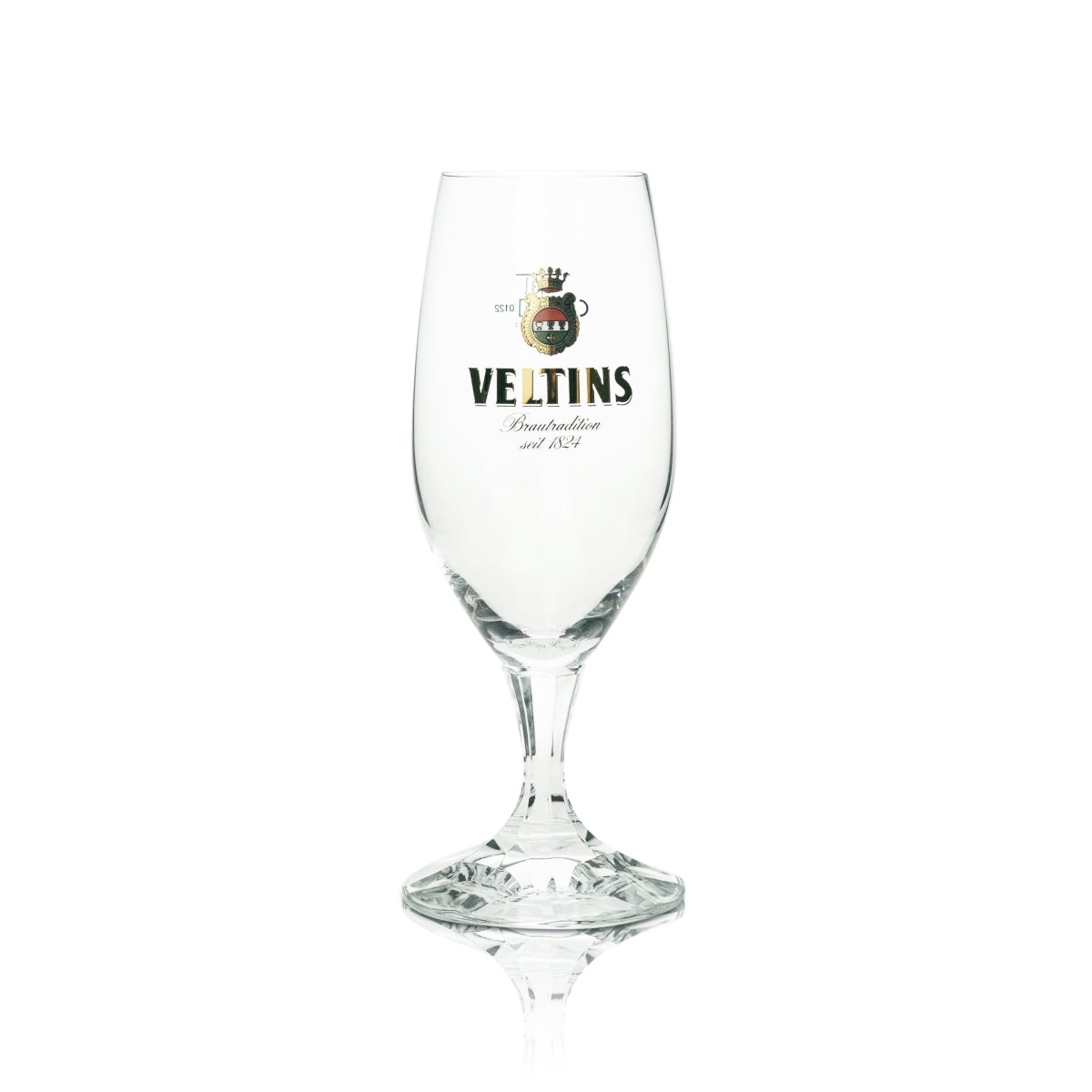 6x Veltins Bier Glas Pokal 0,3l goldenes Logo Ritzenhoff – Ansicht 2