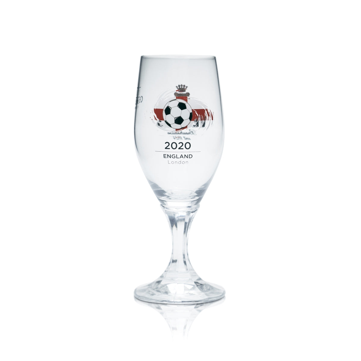 6x Veltins Glas 0,2l Bier Gläser Tulpe Pokal EM 2020 England Fußball Euro 24 – Ansicht 2