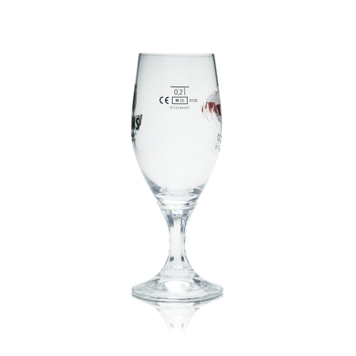 6x Veltins Glas 0,2l Bier Gläser Tulpe Pokal EM 2020 England Fußball Euro 24 – Ansicht 3