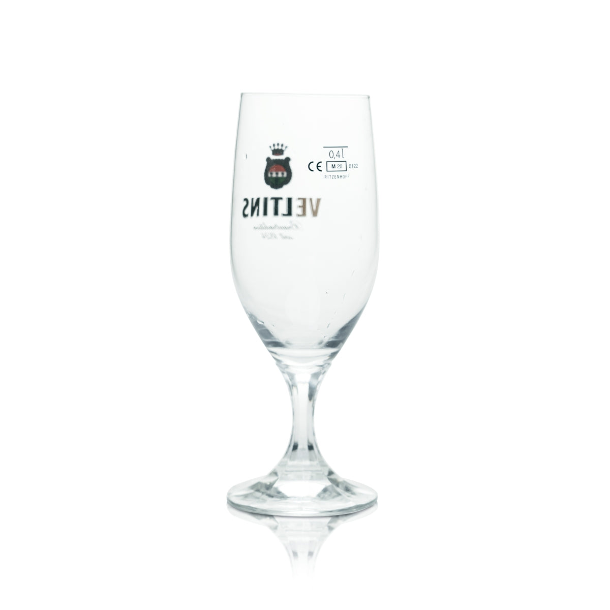 6x Veltins Glas 0,4l Bier Pokal Pilsener Tulpe Gläser Brauerei Gastro Geeicht V+ – Ansicht 3