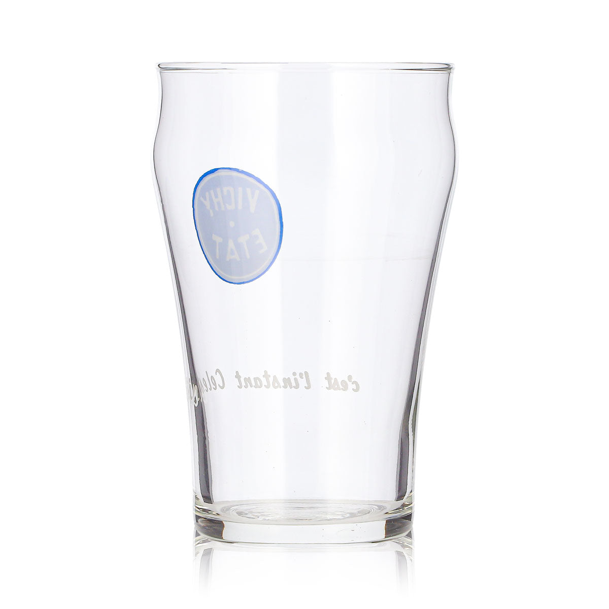 6x Vichy Célestins Wasser Glas 0,2l Becher Vichy ETAT (6er Set) – Ansicht 5