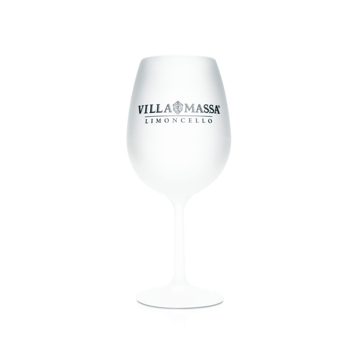 6x Villa Massa Glas 0,58l Satinierte Stielgläser Weingläser Limoncello Aperitif – Ansicht 2