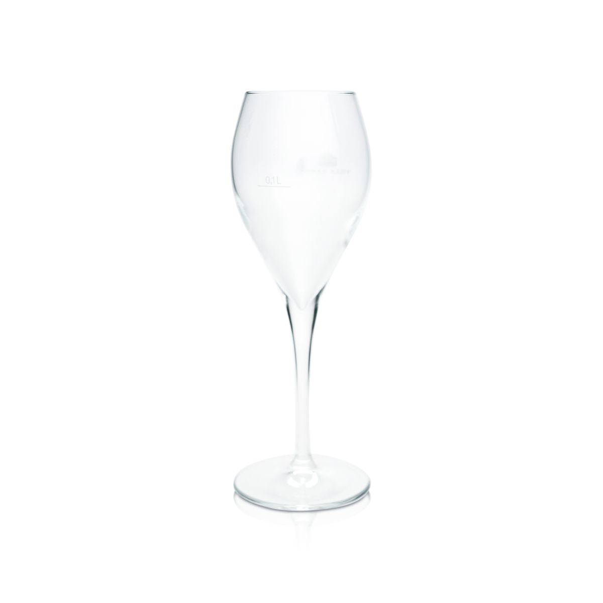 6x Villa Sandi Glas 0,1l Prosecco Gläser Sektflöte Sektkelch Schaumweinschale – Ansicht 3