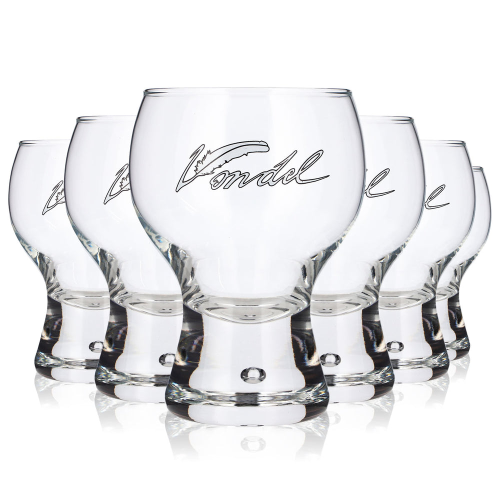 6x Vondel Bier Glas 0,4l Pokal Durobor Cosmos